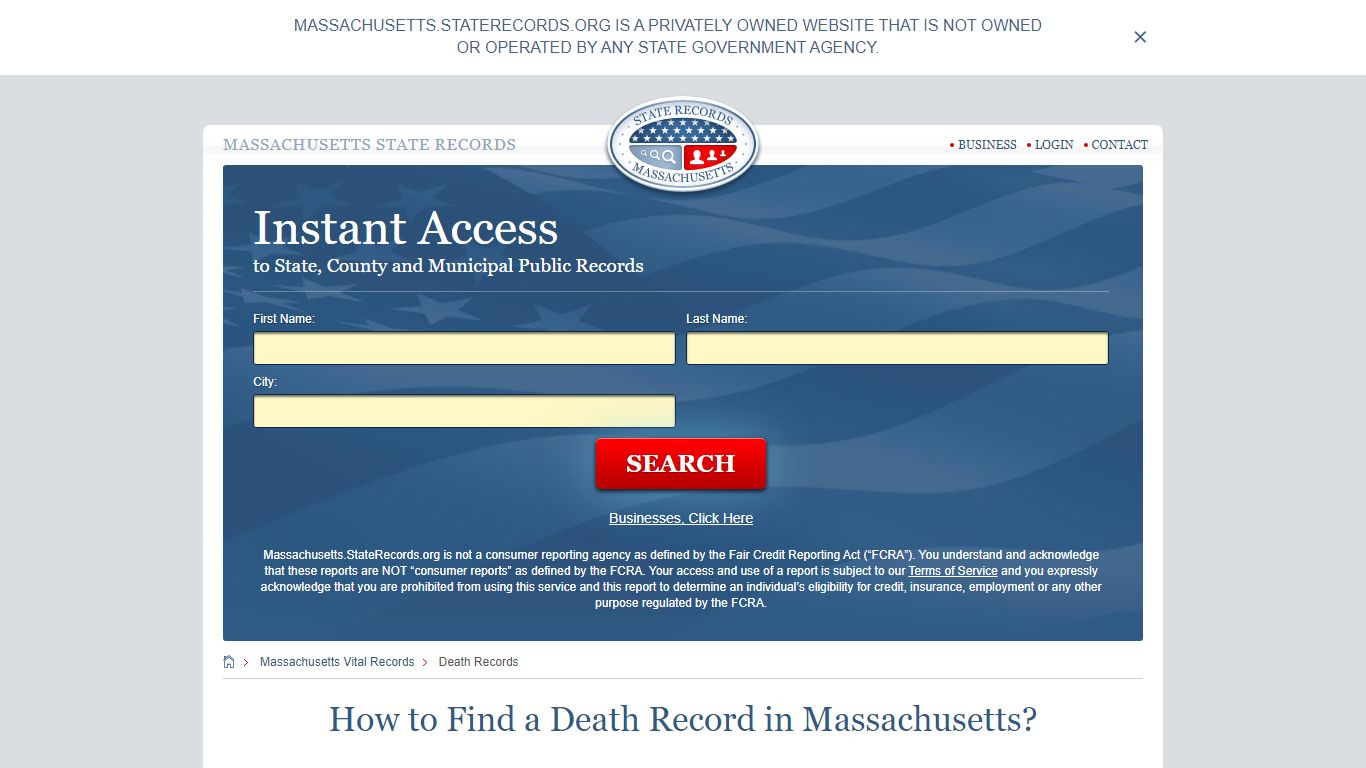 How to Find a Death Record in Massachusetts? - State Records